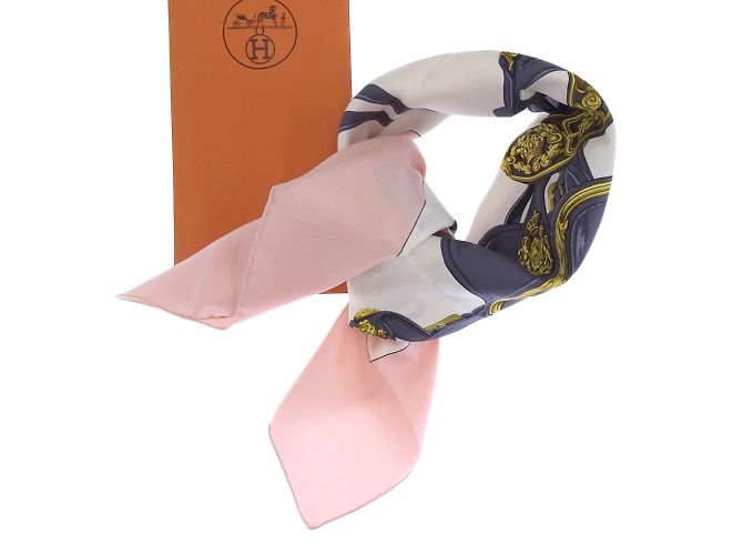 Foulard Brides de Gala Hermès Carre 90 Multicolore - vista 3