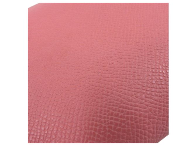 Hermès Hermes Azap Langbörse aus Epsom-Leder Pink - Ansicht 7