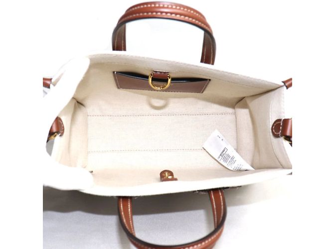 Borsa Burberry Freya Tote a spalla 2 in 1 Marrone - vista 3
