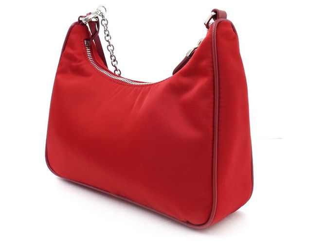 Borsa a Spalla Prada Re Edition Tessuto - vista 2
