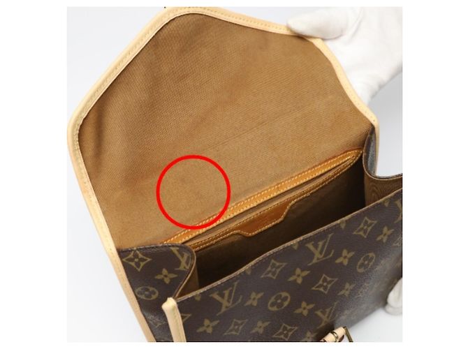 Sac à main Louis Vuitton Monogram Bel Air Marron Monogramme - vue 7