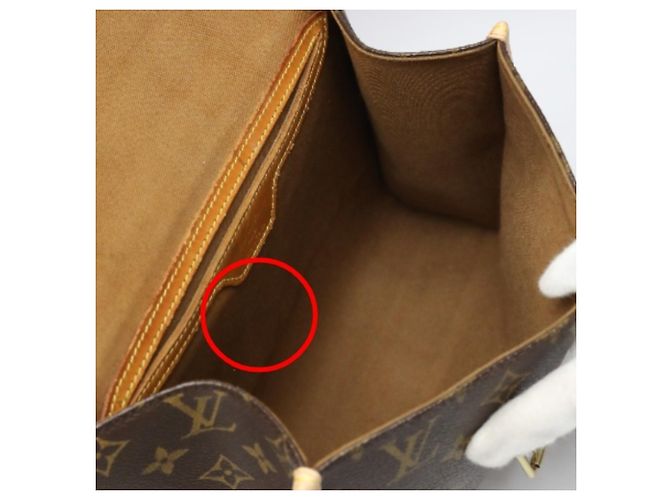 Sac à main Louis Vuitton Monogram Bel Air Marron Monogramme - vue 8
