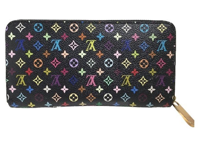 Cartera larga Zippy Monogram Louis Vuitton Negro Multicolor - vista 2