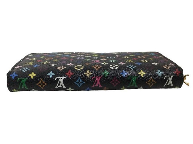 Cartera larga Zippy Monogram Louis Vuitton Negro Multicolor - vista 6