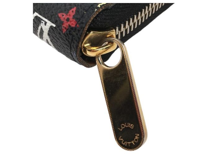 Cartera larga Zippy Monogram Louis Vuitton Negro Multicolor - vista 8