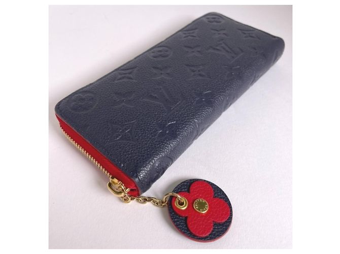 Cartera Larga Clemence de Louis Vuitton Roja - vista 4