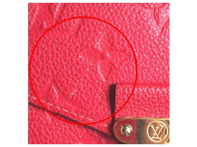 Rotes Monogramm Langgeldbörse von Louis Vuitton - Ansicht 14