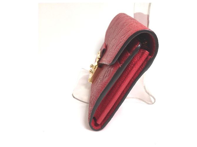 Rotes Monogramm Langgeldbörse von Louis Vuitton - Ansicht 3