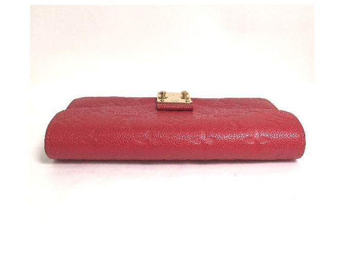 Rotes Monogramm Langgeldbörse von Louis Vuitton - Ansicht 5