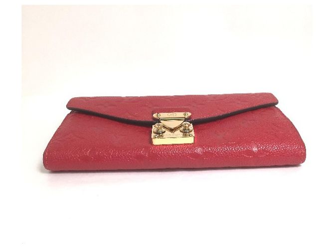 Rotes Monogramm Langgeldbörse von Louis Vuitton - Ansicht 6