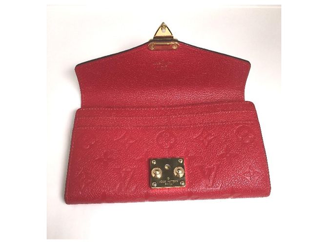 Rotes Monogramm Langgeldbörse von Louis Vuitton - Ansicht 7
