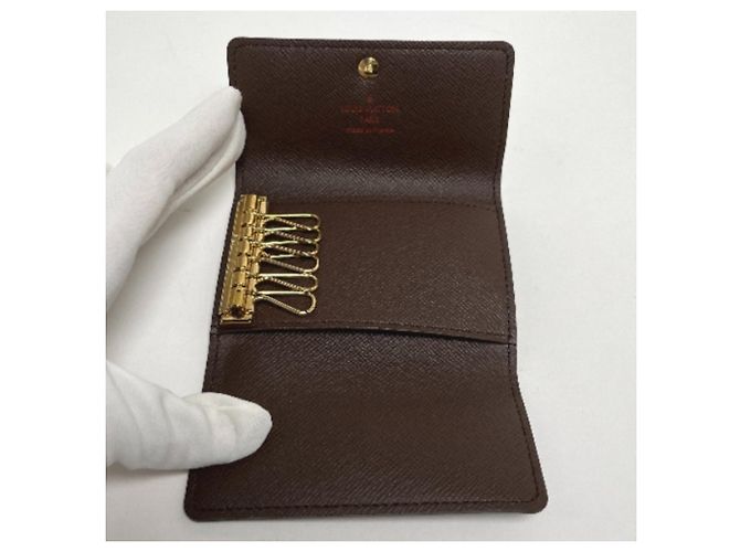 Estuche de Llaves Damier Multicle 6 de Louis Vuitton Castaño Damier ebene - vista 3