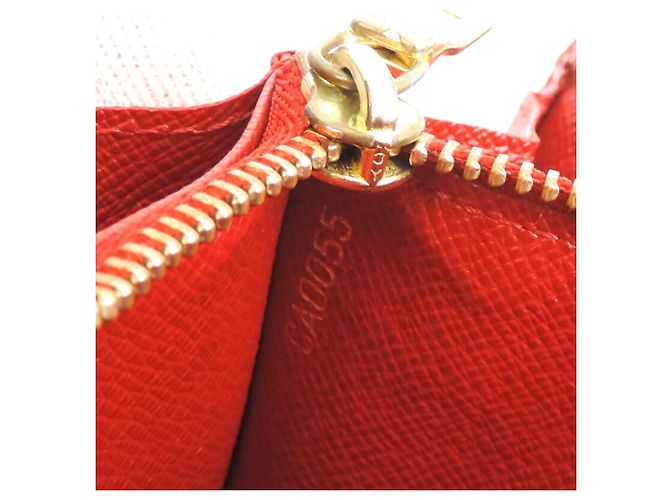 Cartera larga Louis Vuitton Epi rojo castellan Roja - vista 8