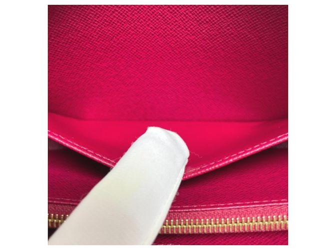 Louis Vuitton Fuchsia Long Wallet Brown Fuschia - view 6