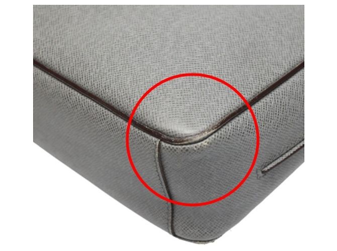 Borsa a spalla Roman MM in Taiga da uomo Louis Vuitton Marrone - vista 10
