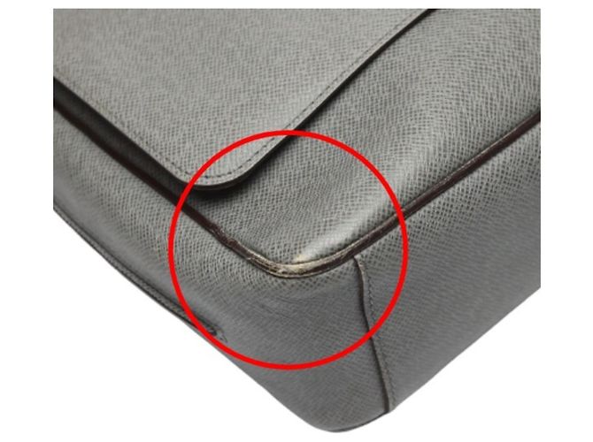 Borsa a spalla Roman MM in Taiga da uomo Louis Vuitton Marrone - vista 11