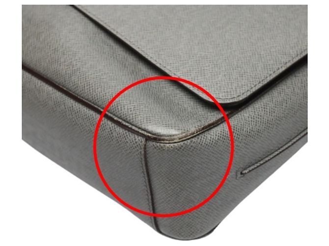 Borsa a spalla Roman MM in Taiga da uomo Louis Vuitton Marrone - vista 12