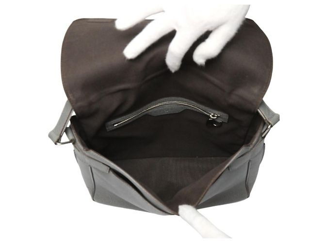 Borsa a spalla Roman MM in Taiga da uomo Louis Vuitton Marrone - vista 14