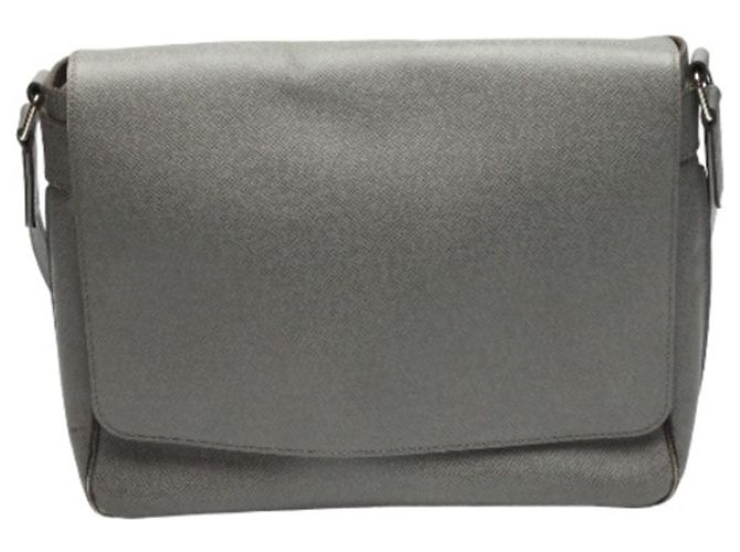 Borsa a spalla Roman MM in Taiga da uomo Louis Vuitton Marrone - vista 2
