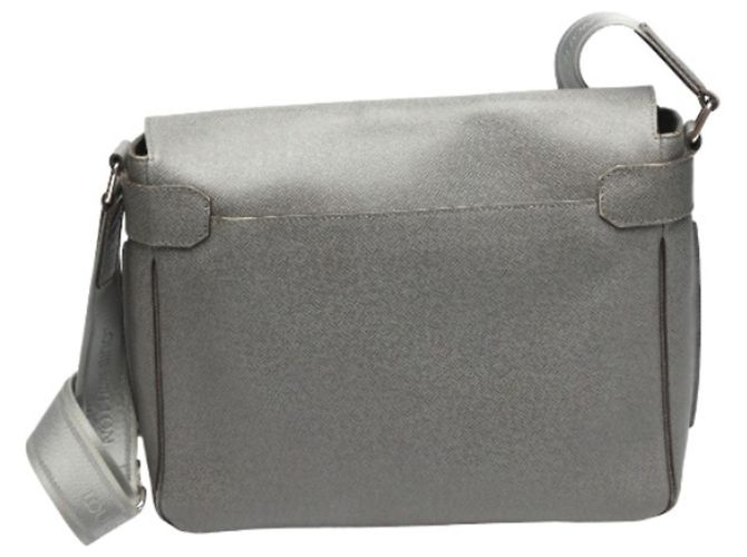 Borsa a spalla Roman MM in Taiga da uomo Louis Vuitton Marrone - vista 3
