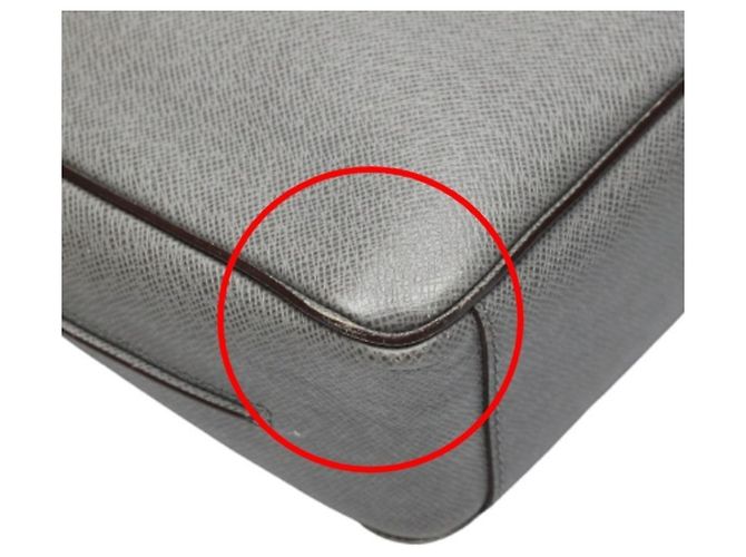 Borsa a spalla Roman MM in Taiga da uomo Louis Vuitton Marrone - vista 9