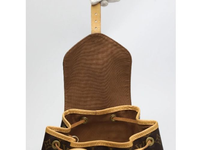 Louis Vuitton Monogram Montsouris MM Rucksack Braun - Ansicht 11