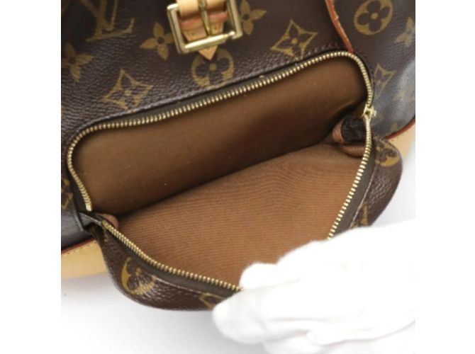 Louis Vuitton Monogram Montsouris MM Rucksack Braun - Ansicht 14