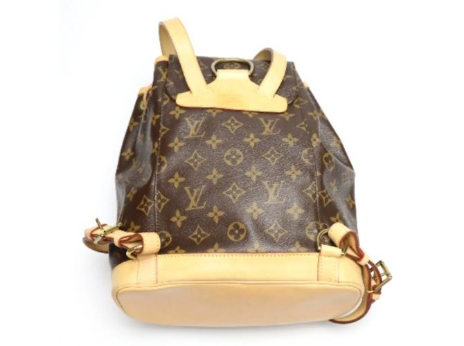 Louis Vuitton Monogram Montsouris MM Rucksack Braun - Ansicht 4