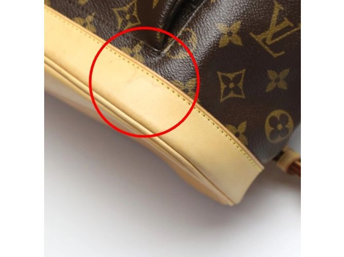 Louis Vuitton Monogram Montsouris MM Rucksack Braun - Ansicht 7