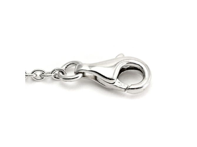 Collar de Oro Blanco K18WG Camelia de Chanel - vista 6