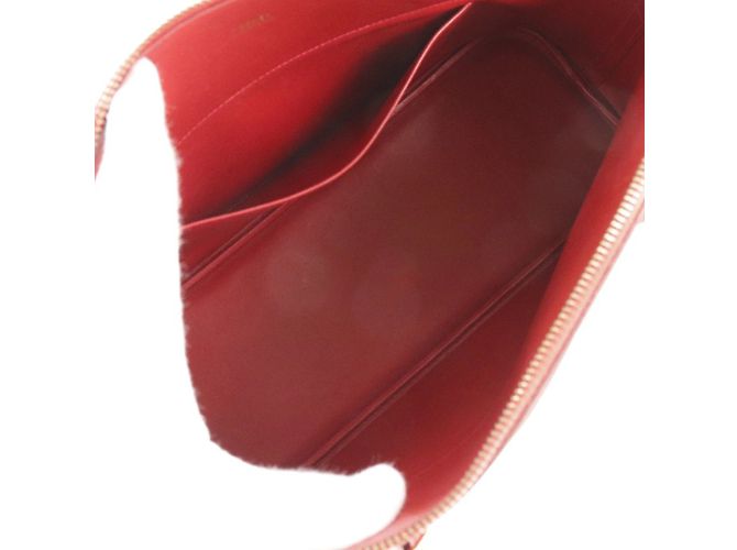 Hermès Borsa Hermes Bolide 37 in rosso Cushbel - vista 6