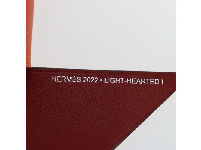 Hermès Moulin à vent Hermes Petit H Epsom Bois - vue 9