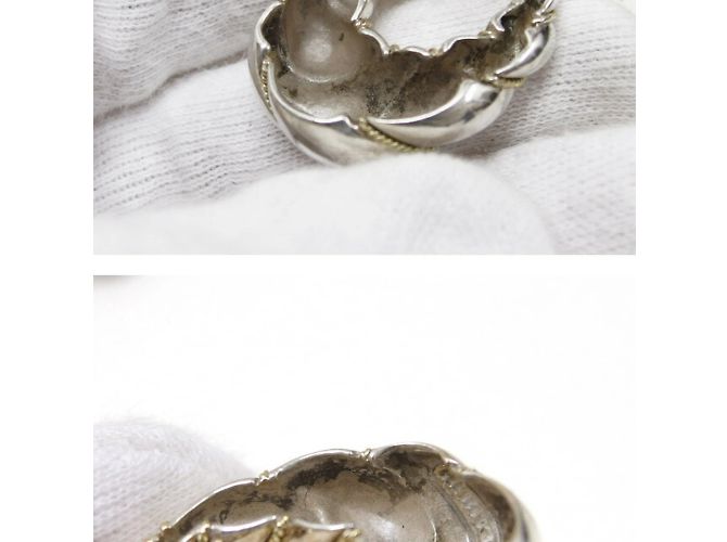 Tiffany & Co Orecchini combinati a forma di anello in corda attorcigliata Tiffany - vista 10