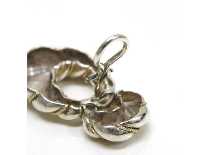Tiffany & Co Orecchini combinati a forma di anello in corda attorcigliata Tiffany - vista 6