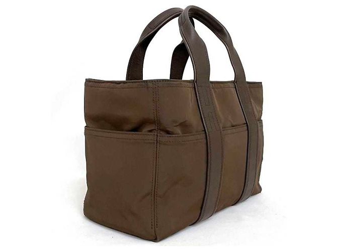 Hermès Borsa Tote PM Acapulco Hermes Marrone Argento - vista 2