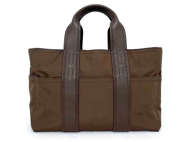 Hermès Borsa Tote PM Acapulco Hermes Marrone Argento - vista 3