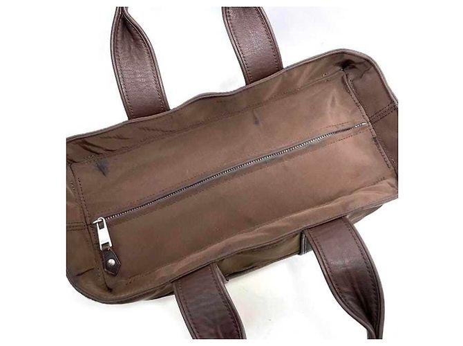 Hermès Borsa Tote PM Acapulco Hermes Marrone Argento - vista 7