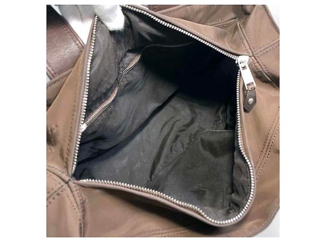 Hermès Borsa Tote PM Acapulco Hermes Marrone Argento - vista 9