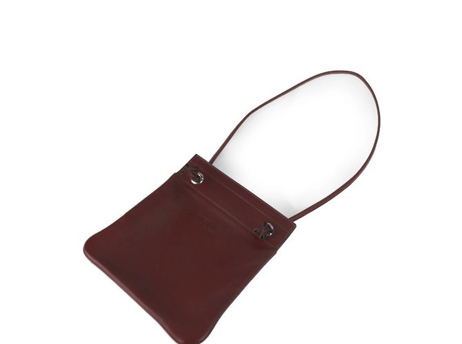Hermès Aline Mini Schultertasche Rot - Ansicht 5