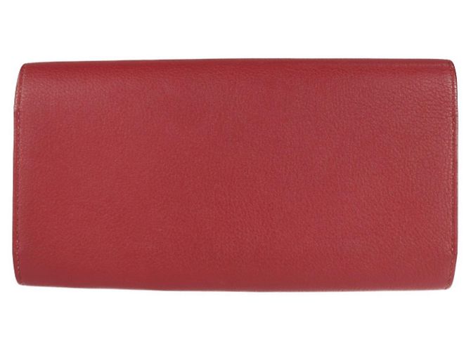Hermès Hermes Passan Lang Wallet in Rouge Grenat Rot - Ansicht 3