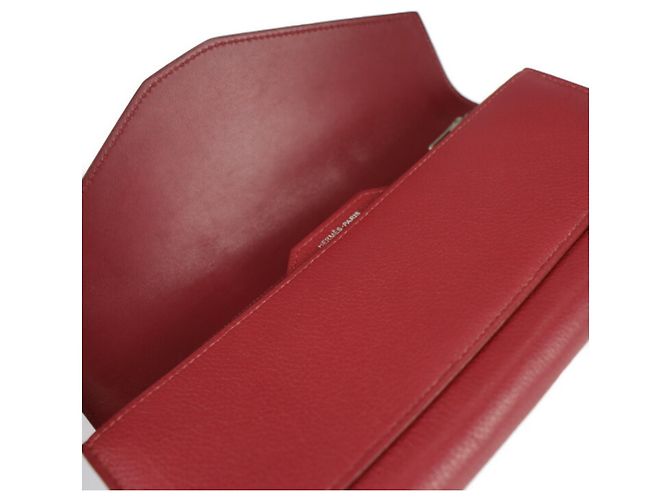 Hermès Hermes Passan Lang Wallet in Rouge Grenat Rot - Ansicht 4