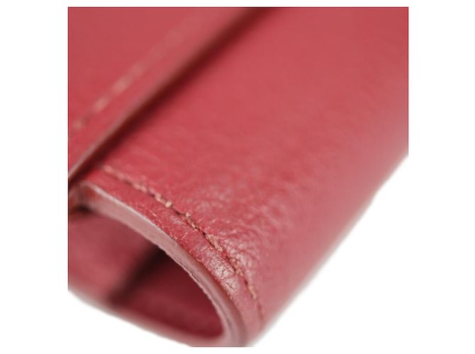 Hermès Hermes Passan Lang Wallet in Rouge Grenat Rot - Ansicht 8