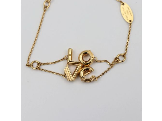Bracciale Charm LOVE LV&ME di Louis Vuitton D'oro - vista 3