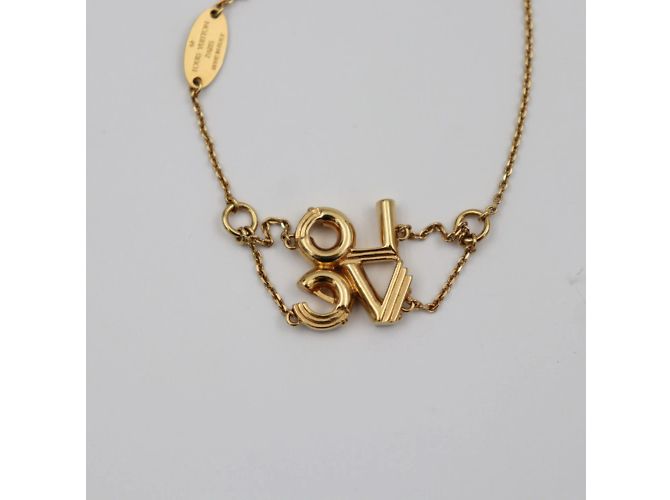 Bracciale Charm LOVE LV&ME di Louis Vuitton D'oro - vista 4
