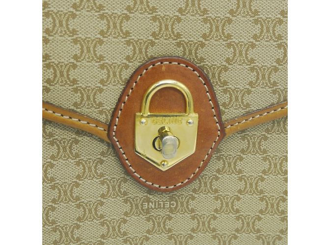 Céline Celine Macadam Schultertasche mit Cadena-Muster - Ansicht 7