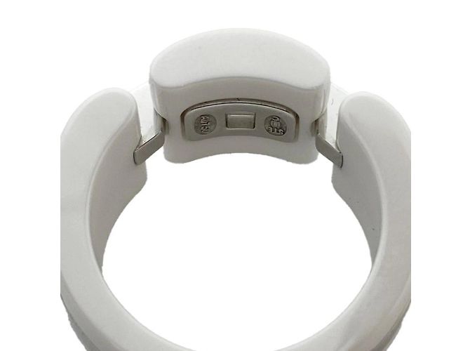 Anello Ultra Chanel in ceramica bianca e oro bianco 18K D'oro - vista 6