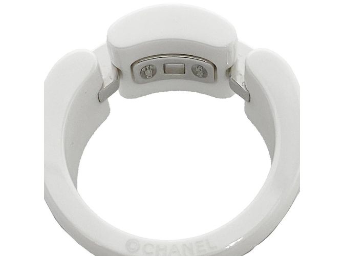 Anello Ultra Chanel in ceramica bianca e oro bianco 18K D'oro - vista 7