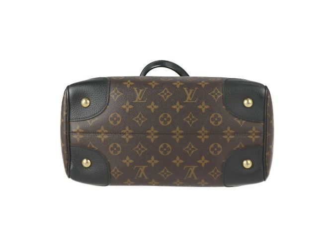 Borsa Louis Vuitton Retiro Marrone Nero Monogramma - vista 4