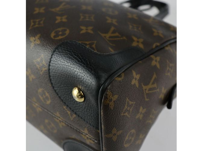 Borsa Louis Vuitton Retiro Marrone Nero Monogramma - vista 5