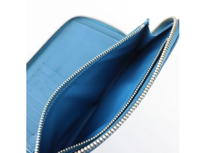 Cartera Zippy Vertical Larga Louis Vuitton Azul - vista 7